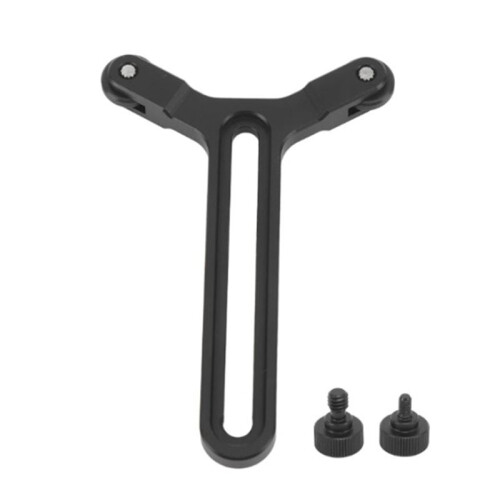 Support de Support D'Objectif en Forme de Y avec SystèMe de Support D'Objectif à Double Roues, RéGlage de la Hauteur de 22 à 71,5 mm pour 1