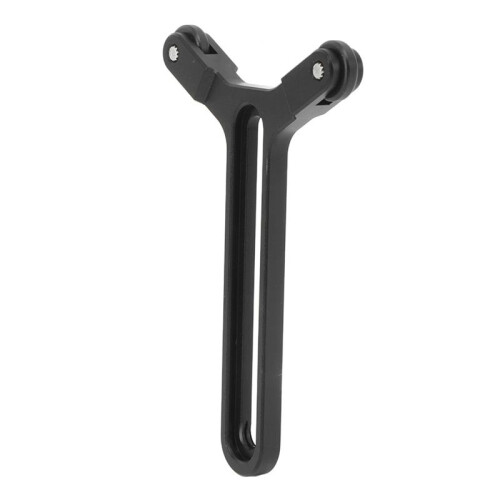 Support de Support D'Objectif en Forme de Y avec SystèMe de Support D'Objectif à Double Roues, RéGlage de la Hauteur de 22 à 71,5 mm pour 2