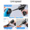 Air Cleaner 68W Compression Blower 51000 RPM Black Powerful Suction Portable Computer Keyboard Multi-Function 3