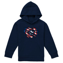 (12-13 Years, Navy) Captain America Childrens/Kids Pull Over Hoodie