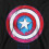 Captain America (5-6 Years, Black) Captain America Childrens/Kids Drip Shield Pull Over Hoodie 5