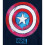 Captain America (5-6 Years, Navy) Captain America Childrens/Kids Drip Shield Pull Over Hoodie 4