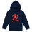 Captain America (7-8 Years, Navy) Captain America Childrens/Kids Pull Over 7th Birthday Hoodie 1