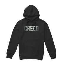 (L, Black) Creed Unisex Adult Logo Hoodie