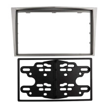 2 Double Din Radio Stereo Panel Fascia Dash Kit Installation Trim Kit för Astra Antara Corsa Zafira