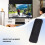 Silicone Proof Durable Soft Cover Waterproof Protective Case Rectangle Sleeve for  TV 4K Remote Control Black 7