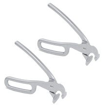 Pizza Gripper for Deep Pizza Pans Heavy Duty Gripper Cast Aluminum Pan Tongs for Pulling Hot Oven Pizza Pan Dish Tray