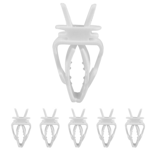6Pcs Vegetable Clip for Birds Bird Cage Feeder for  Vegetable and Fruit Feeding
