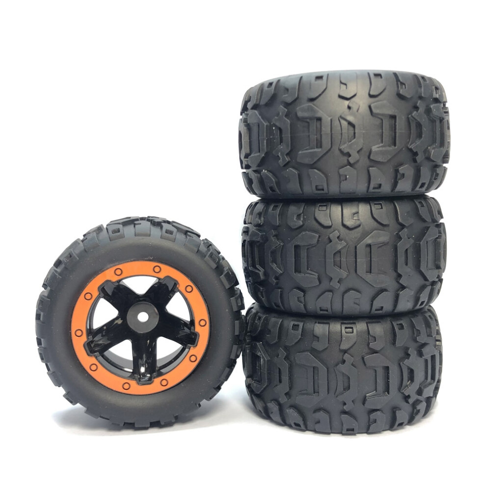 4Pcs Large Tire Widening Tyre Wheel For 144001 124016 124018 124019 12428 Haiboxing 16889 Rc Car Upgrade Parts,1 6031951710155