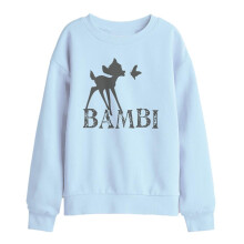 (7-8 Years, Light Blue) Bambi Childrens/Kids Silhouette Sweatshirt