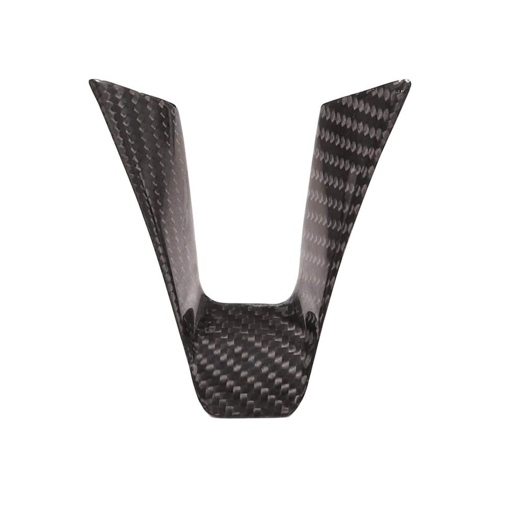 Steering Wheel Decoration Frame Cover Trim For Giulia Stelvio 2017 2018 2019 Accessories, Abs Carbon Fiber 6031726560763