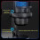 Gaming RGB-Microfoon, USB PC-Microfoon voor Streaming, Podcasts, Opname, Condensatorcomputer Desktopmicrofoon aan voor /PS4/PS5 5