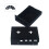 For Raspberry Pi 4 Model B Case CNC Aluminum Case Ultra-Thin Metal Shell for Raspberry Pi 4 Model B Case(Black) 5