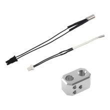 For Prusa MK4 24V 40W Heater Cartridge Thermometer and Heating Block Kit for Prusa MK4 3D Printer Extruder Parts
