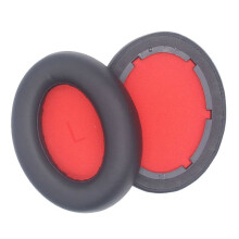 For 1MORE SonoFlow Headphone Cover Earmuffs for SE Sponge Cover 2Pcs Earmuff Leather HC905 Protective Case,A