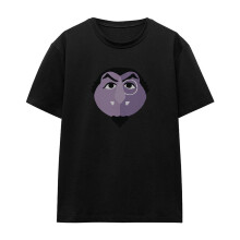 (S, Black) Sesame Street Womens/Ladies Count von Count T-Shirt