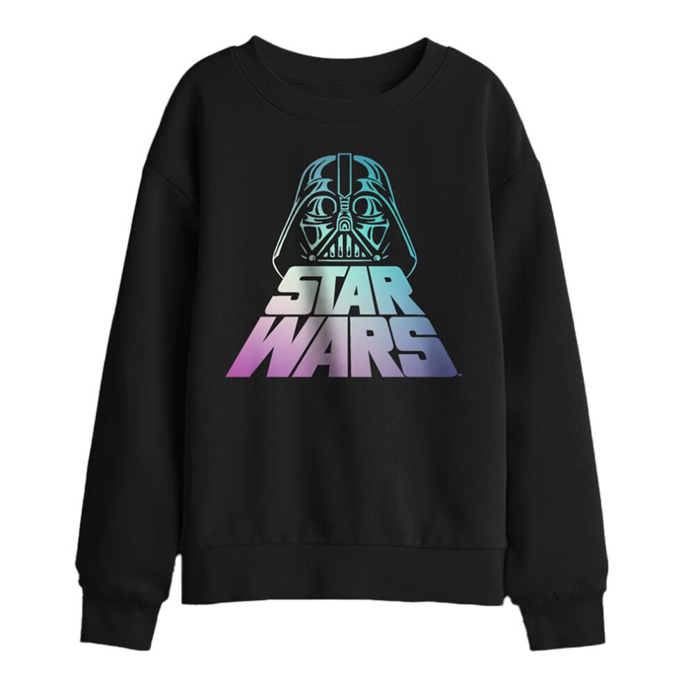 Star Wars (12-13 Years, ) Childrens/Kids Vadient Sweatshirt Black