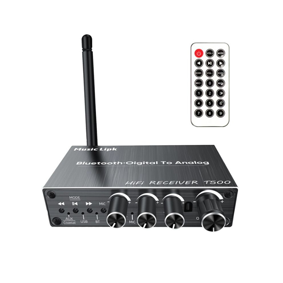 5.3 Audio Receiver Aux/Coaxial / Mic/Usb Lossless Music Wireless Audio Adapter With Remote Control 4711758968103