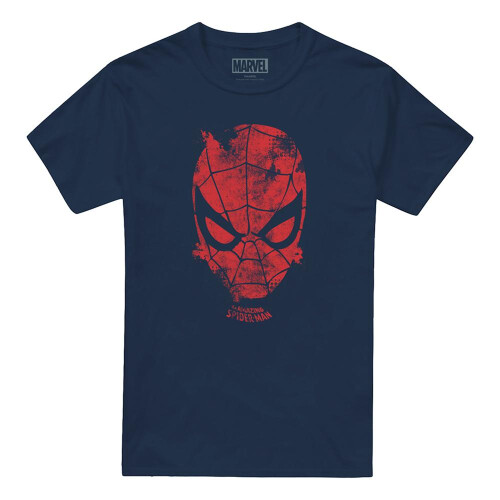 Marvel (L, Navy) Marvel Unisex Adult Webhead T-Shirt
