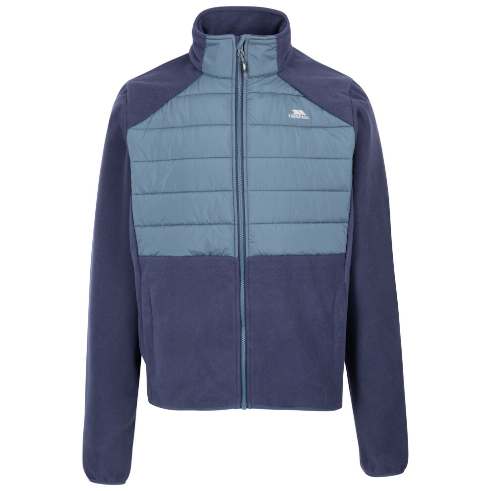 Trespass Men's Maguire Tp75 Fleece Jacket - Navy - M - Navy - 100% Fleece - Image 2