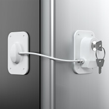 RORMGO Blocco Frigorifero 2 Pezzi, Sicurezza Frigo con Protezione in Silicone