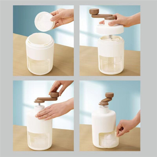 Manual Small Household Blender Ice Crusher Tools for Making Smoothies 2