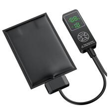 5W Reptielenverwarmingsmat met Digitale Thermostaat en Timer 7 X 5 Inch Reptielenverwarmingsmat Tankverwarmer Terrariumverwarmingsmat Amerikaanse