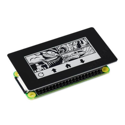 2,13 Inch E-Paper E-Ink Display Touchscreen HAT 250x122 met Behuizing voor Raspberry Pi Zero/Zero W