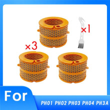 Filtro Evaporatore In Fibra di Carbonio per Purificatore D'Aria con Spazzola di Pulizia per PH01 PH02 PH03 PH04 PH3A Parti del Purificatore