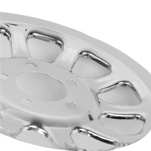 Outer Pulley Cover 66 Tooth Chrome Rear Pulley Insert for Softail Fat Boy Lo FLSTN FXSTC FXST/ FLT/FLST 2007-2017