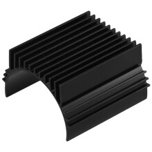 Dissipador de Calor de Motor RC de Alumínio de 40-42 mm para 4268 4274 4092 1515 1/8 1/10 / Buggy Truck RC Cars Motors Preto