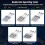 Tester Double Hole Diagnostic Tool Car 12V Spark TesterAuto Engine Ignition Detector Tools US Plug 6
