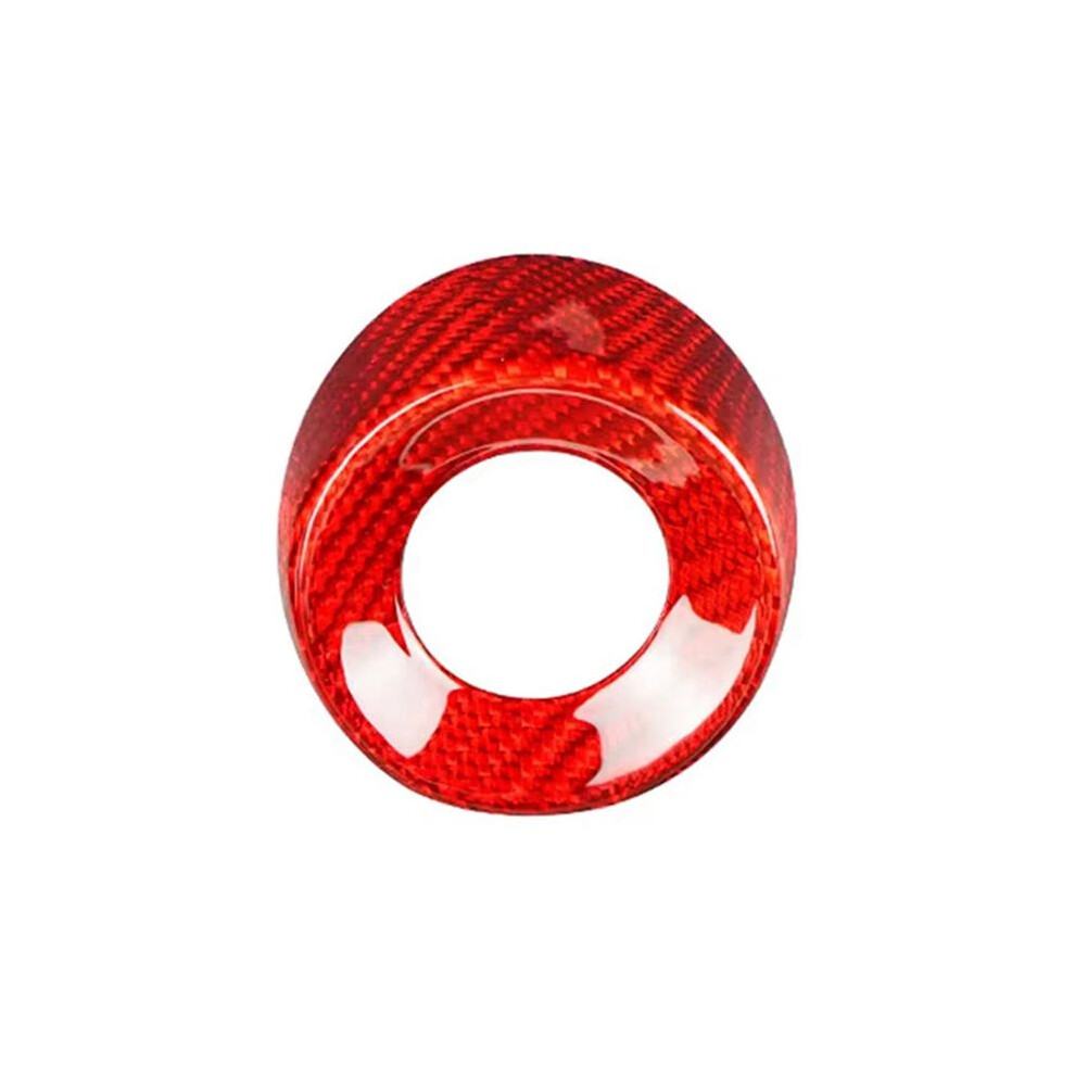 For Camaro 2010-2015 Carbon Fiber Start Key Frame Ignition Engine Start-Stop Button Frame Cover 4711643104142
