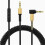 Extendable Coiled Cable Headset Cord for  1 Earphones Convenient Headset Cable Light Brown 2