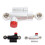 Motorcycle Steering Damper Stabilizer Aluminum Alloy Safe Control Stabilizer for Motorbikes Accessories Black 3
