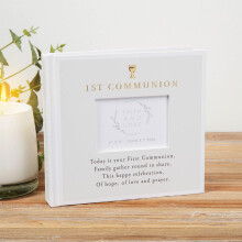 Faith & Hope First Communion Album Holds 4 x 6 Photos