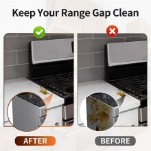 Stainless Steel Stove Covers, Stove Filler, Extendable Stove Covers, Oven Filler,Stove Filler Black