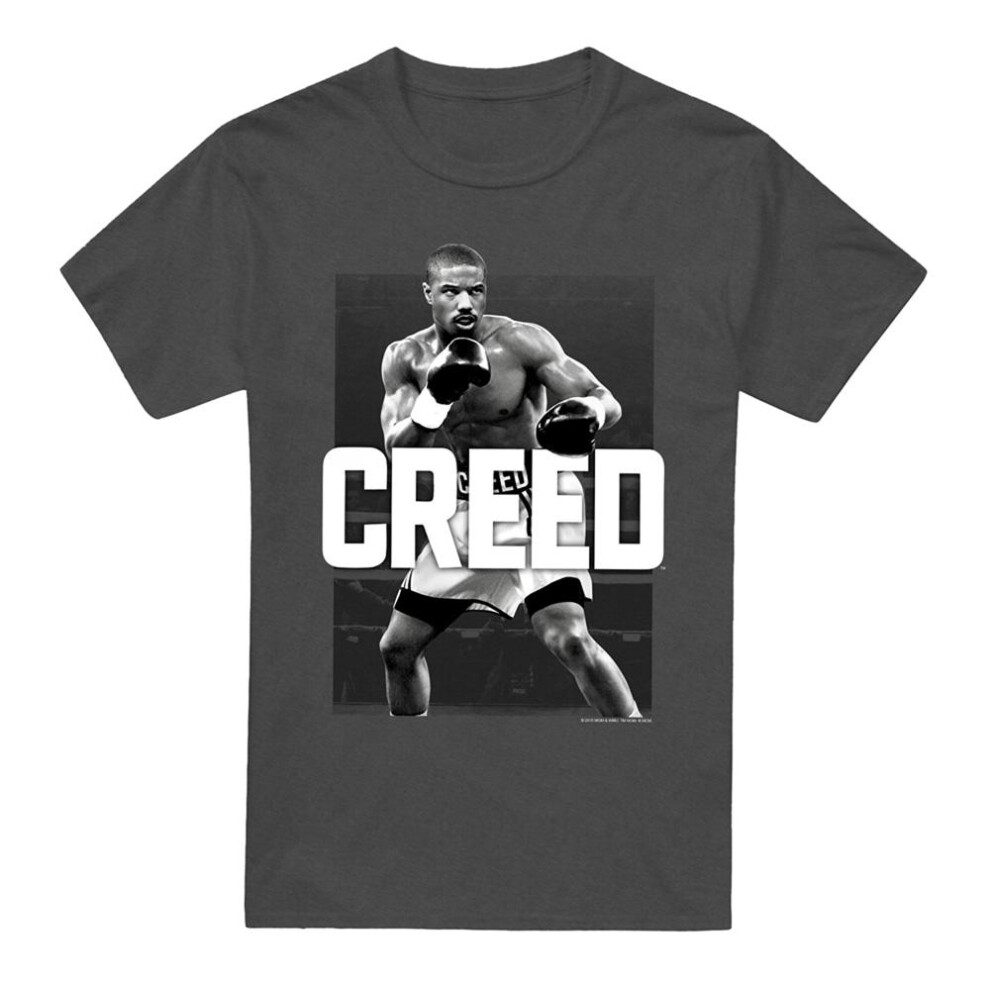 Creed (M, Charcoal) Unisex Adult Final Round Heather T-Shirt Multicoloured
