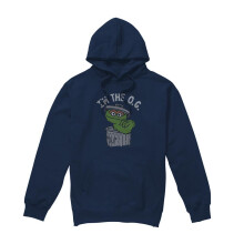 (XL, Navy) Sesame Street Unisex Adult Hoodie