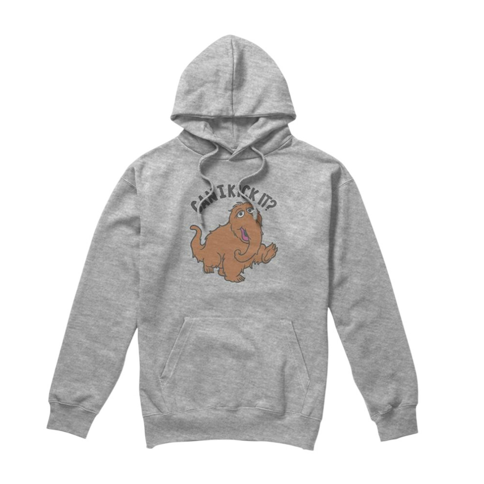 Sesame Street (L, Athletic Heather) Unisex Adult Hoodie Multicoloured