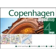 Copenhagen PopOut Map pocket size pop up map of Copenhagen city centre