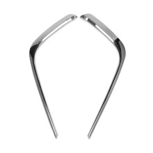 Chrome Fog Lights Eyebrows Cover Trims Wind Knife for Hilux Revo 2016-2018 Exterior Car Accessories Car Styling