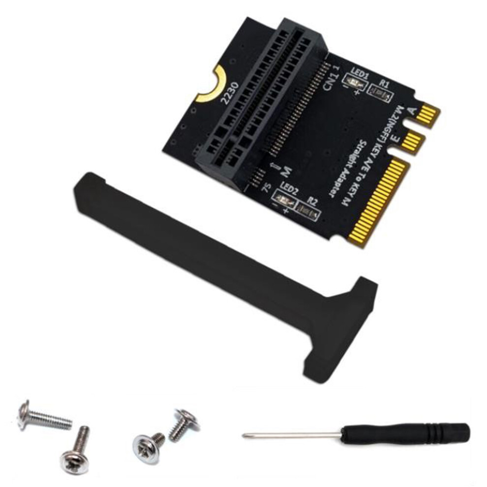 M.2 Nvme Adapter Ssd Pcie M2 Ngff Key M To M.2 Key A/E Adapter Vertical Installation For 2230 M2 Nvme Ssd Riser Card 6031820704711