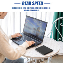 USB 2.0 Draagbare Externe Ultrasnelle Cd-Rom Dvd-Speler Drive Ondersteuning voor Laptop PC Desktop