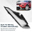 Auto Front Scheinwerfer Scheinwerfer Licht Lampe Objektiv HüLle Abdeckung Ersatz für   Evoque 2012-2015 3