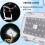 Car LED Trunk Light Tailgate Middle Lamp for  Alphard Vellfire 30 Series 2015-2020 6
