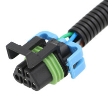 2Pcs 24 inch Oxygen O2 Sensor Header Extension Harness for Camaro Corvette LS2 LS3 LS7