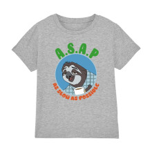 (3-4 Years, Athletic Heather) Zootopia 2 Childrens/Kids Flash Sloth Slow T-Shirt