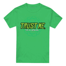 (XL, Kelly Green) Teenage Mutant Ninja Turtles Unisex Adult Trust Me I'm A Ninja T-Shirt