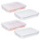 Refrigerator Fresh-Keeping Storage Box Home Transparent PE Soft Cover Stackable Food Grade Preservation Box 1